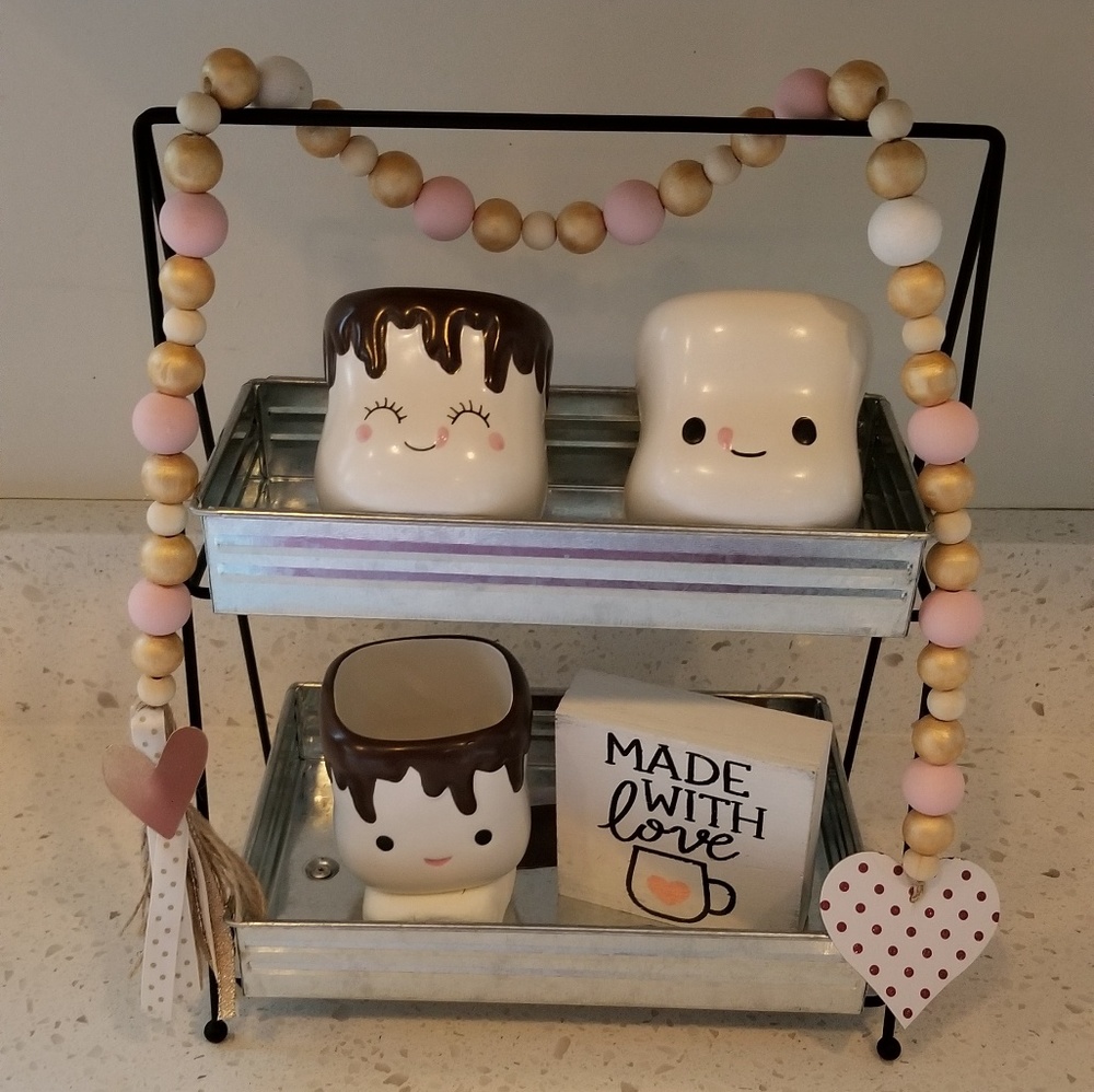 Marshmallow mugs set of 4
